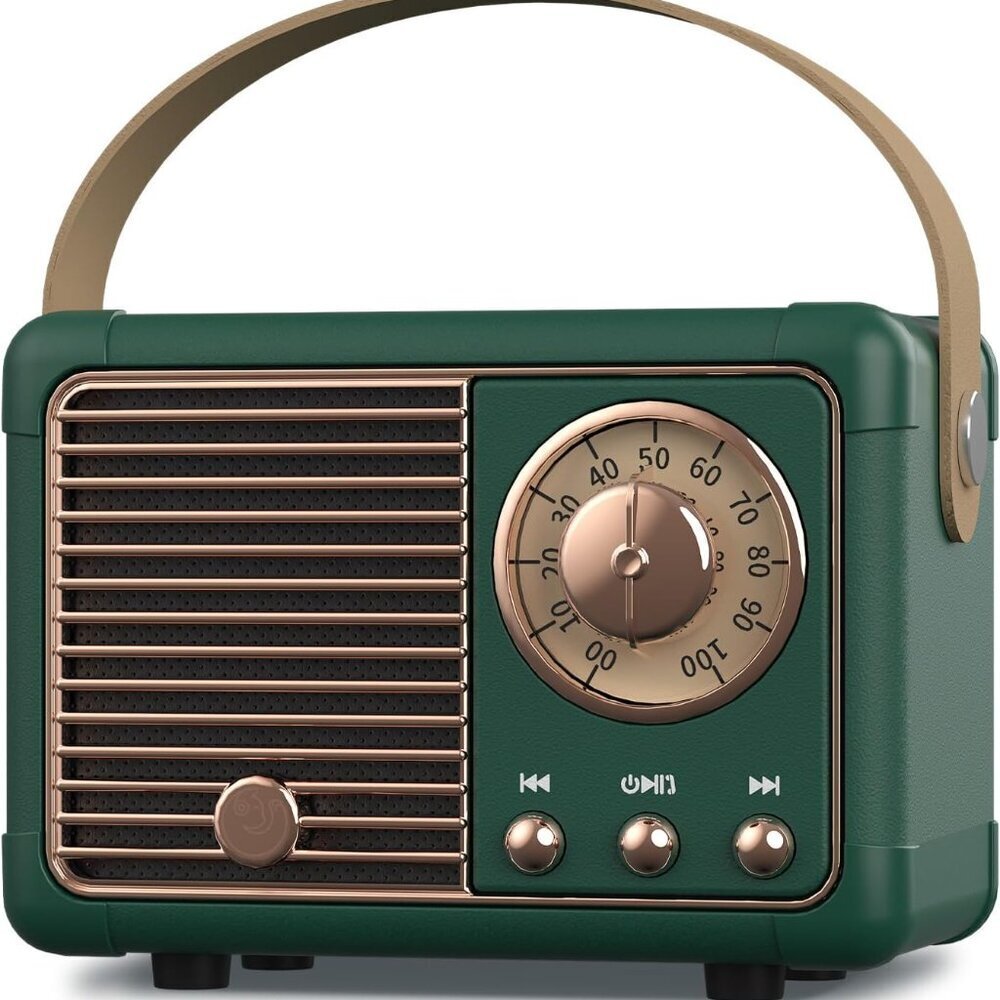 J-999 Retro Bluetooth Speaker,Vintage Decor,Mini Wireless Bluetooth Speaker,Cute